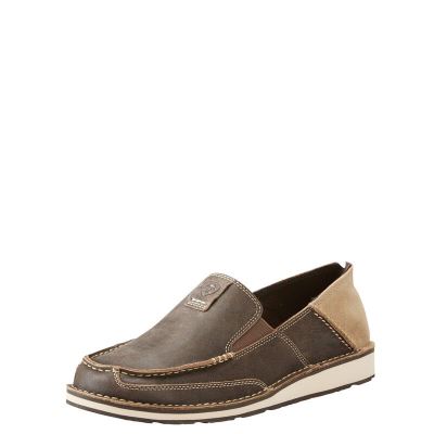 Ariat Cruiser - Loafers Schoenen DonkerBruin / Beige Heren - 14292-674